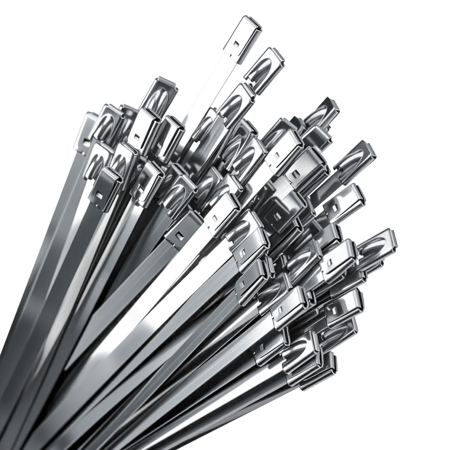 Amazon.com: Metal Zip Ties 100PCS 6 Inch - Stainless Steel Self